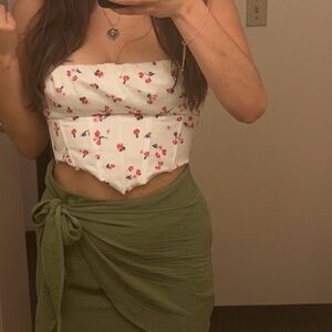 Princess Polly Flower Corset Top